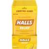 Halls Halls Honey Lemon Cough Drops 80 Count, PK12 00108